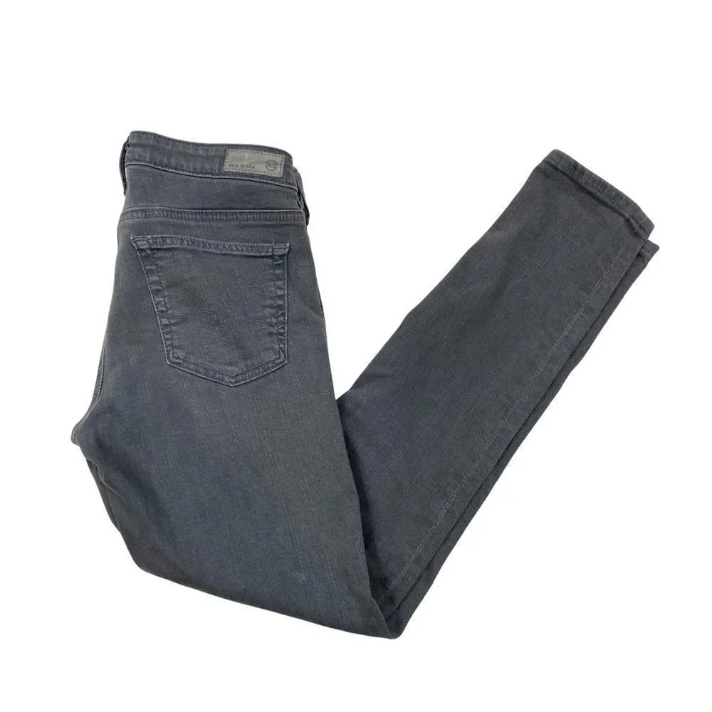 Adriano Goldschmied Grey the‎ Stevie Ankle Denim Skinny Jeans Size 27R